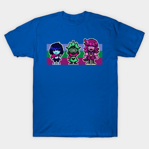 Deltarune Trio T-Shirt by geekmythology